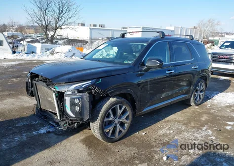 2021 Hyundai Palisade Limited из США, поврежденный, VIN KM8R5DHE9MU224135